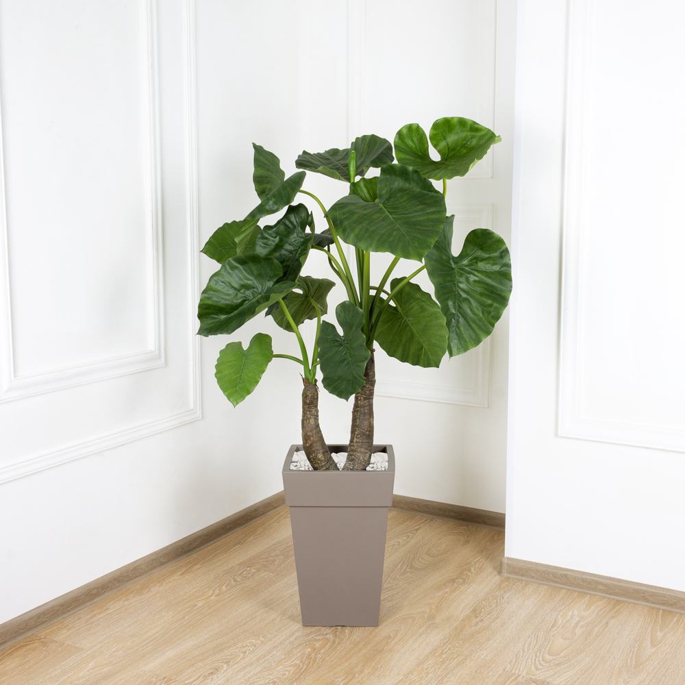 707/К2702/М3179(Fix) Кашпо Тубус d30см, h44см, 14л, серое_1