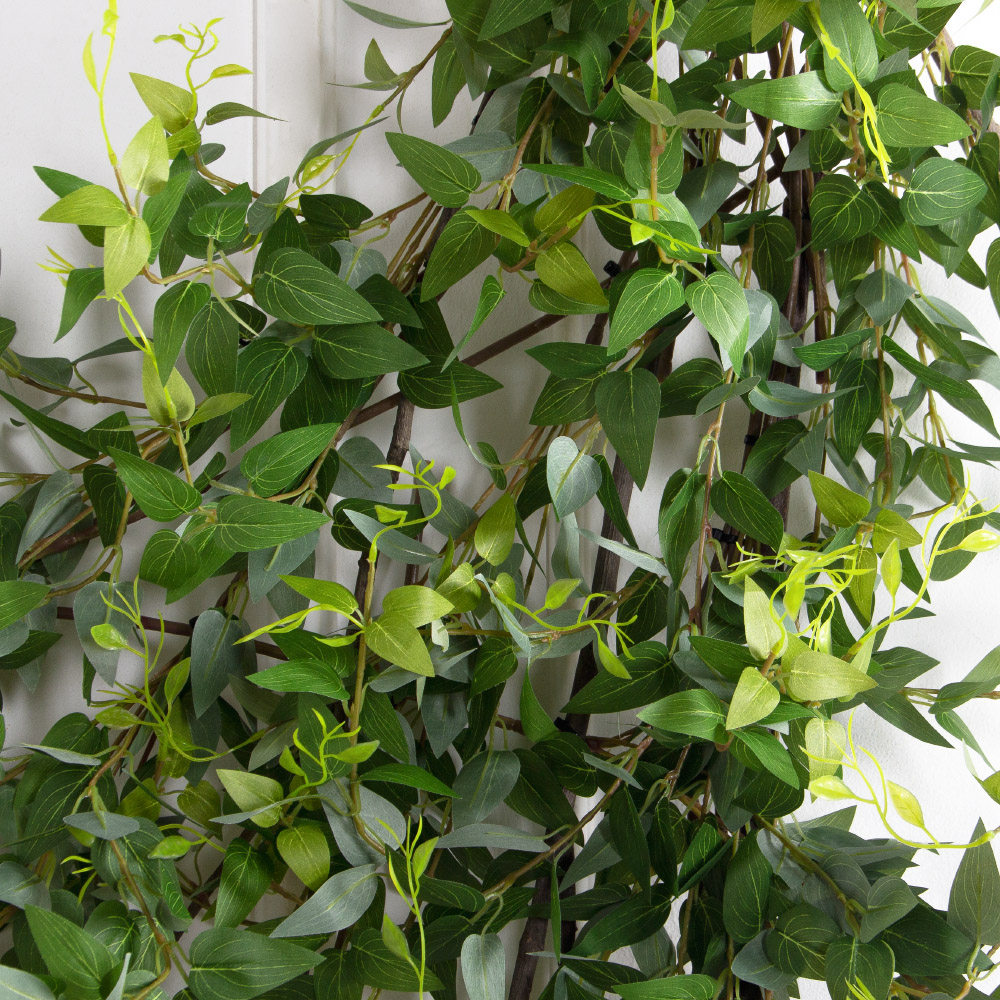 ВН16(Пр)(F) Венок искусственный с ампельной зеленью d110, h220см_4