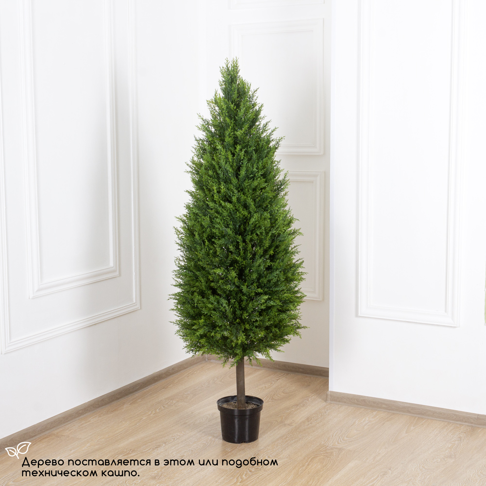 Т165/Э/467 Туя искусственная Кипрес интерьерная h165см _1