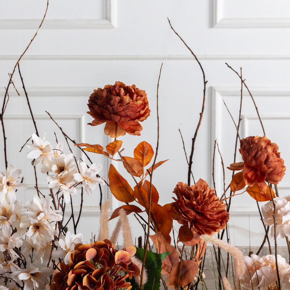 К545(Пр)(F) Композиция искусственная на основании,бежево-терракотовая_4