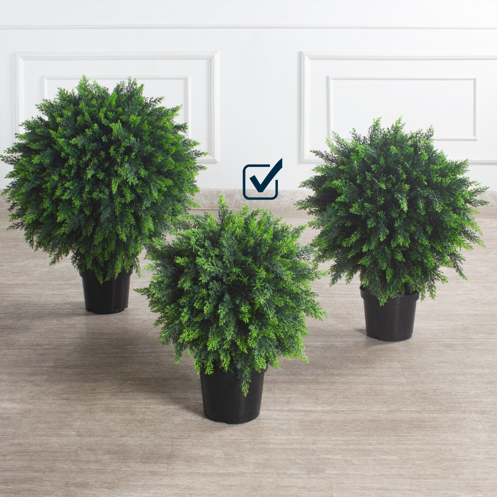 040/Ш/1460(Пр)(F) Туя искусственная шар  h50см, d40см_6