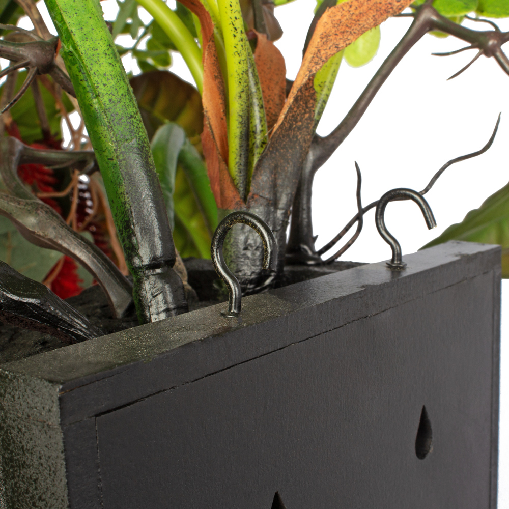 БК 02(Promo)  Композиция с ампельной травой на блоке 15*h10_5