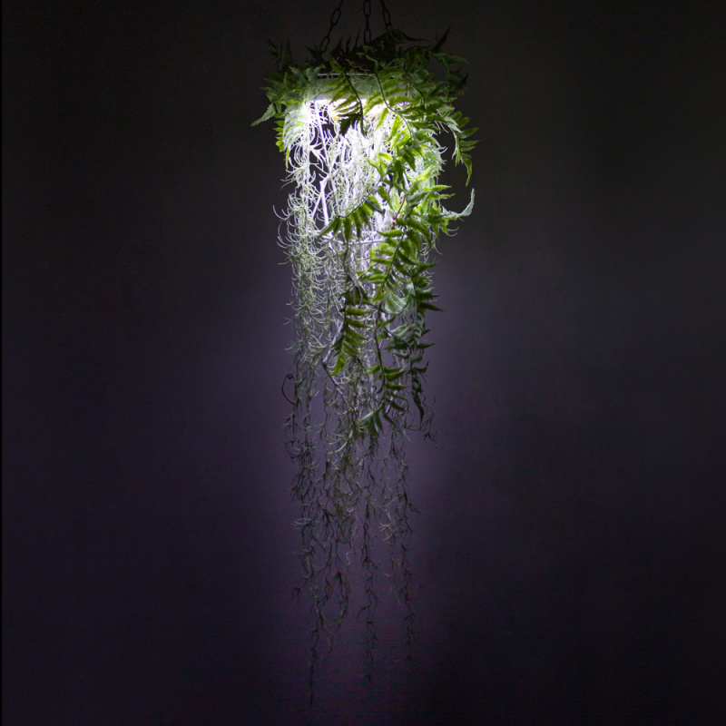 КМП7 Композиция с подсветкой на металлической подставке h25см_1