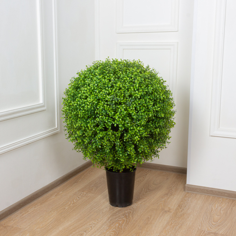 СШ70/229-1(з.) Самшит искусственный шар Премиум d70см, h95см_2