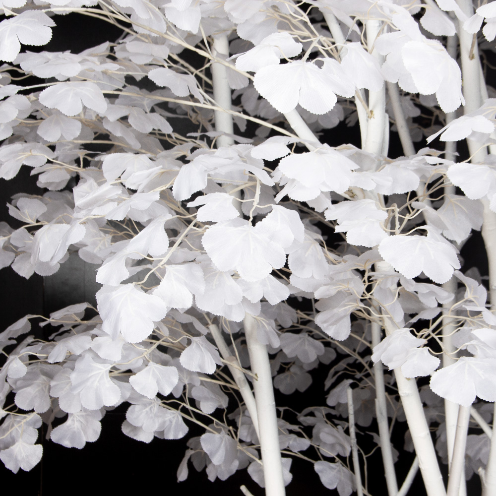 300/РН/176(з)(F) Гинкго искусственное h300см, d200см, белое_3