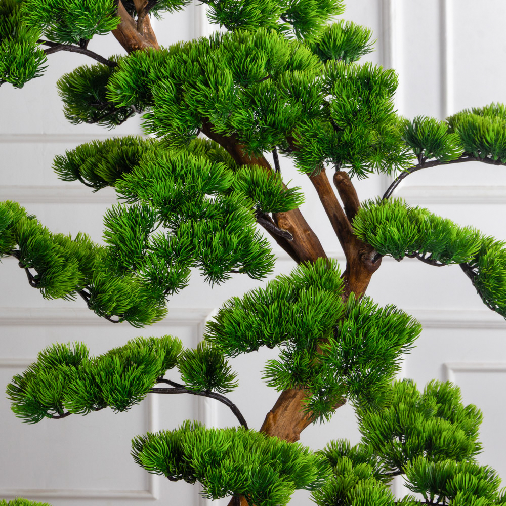 БС160/ДА/520(з)(F) Бонсай искусственный Сосна h160 d100см_6