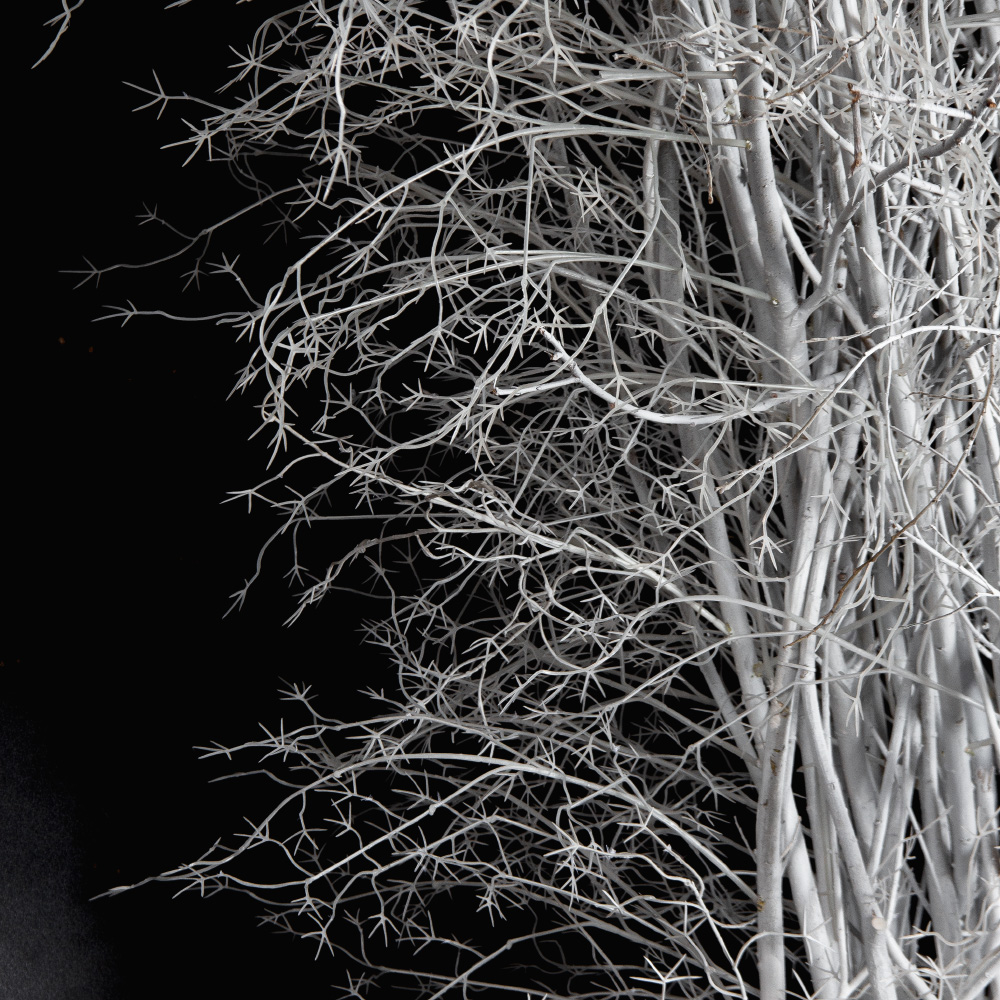 ДА09(з)(F) Декоративная искусственная арка с белыми ветками  350х280см_7