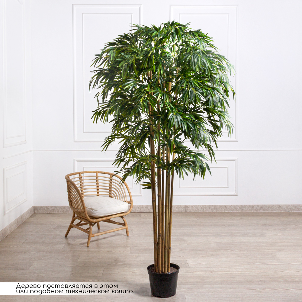 210/75(з)(F) Бамбук искусственный 8 стволов h210см (латекс)_1