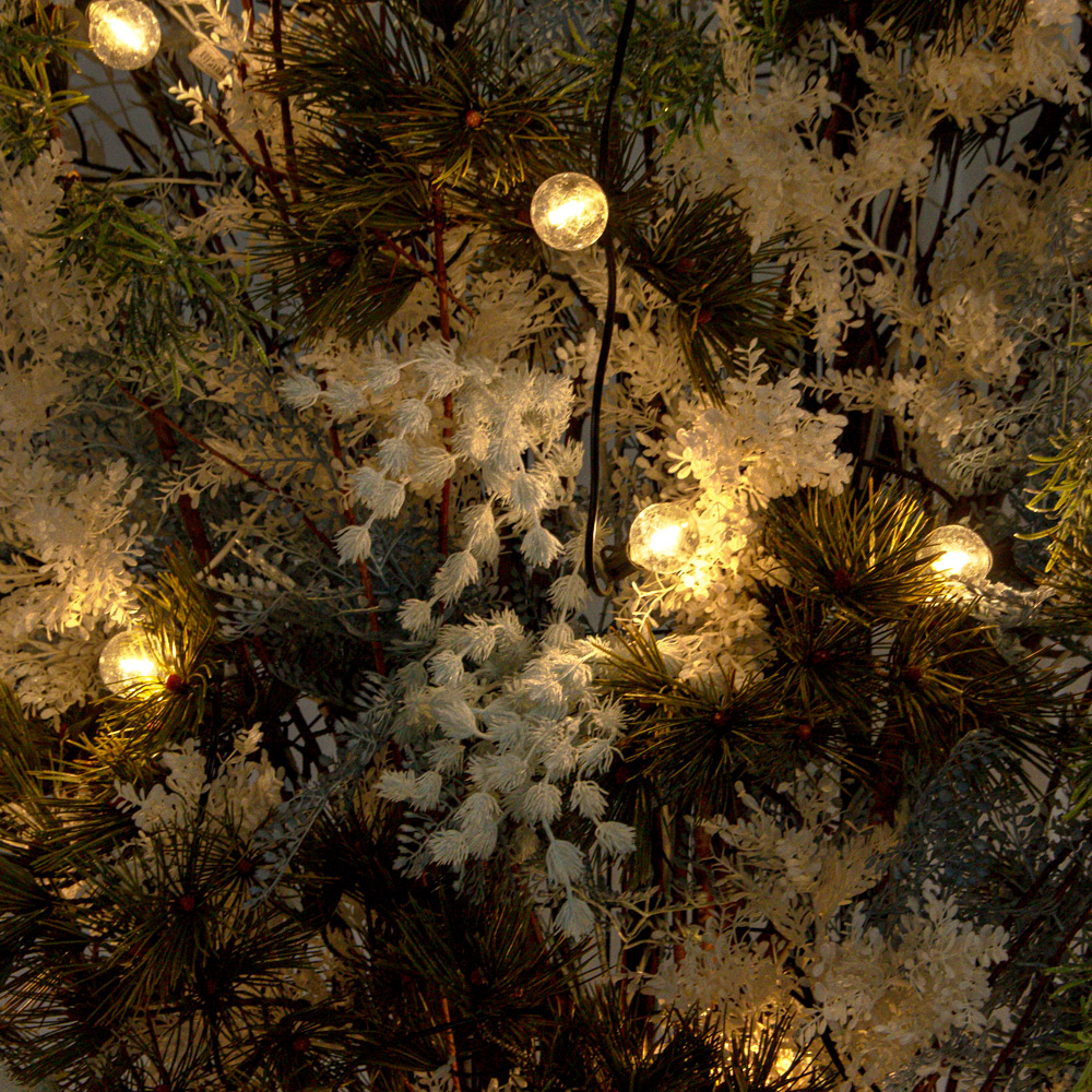 ДЛ187/СВ04(Пр)(Fix)(F)Декор вход.группы h290см н/прутьях, прист.с ретро-гирляндой,бело-синий_8