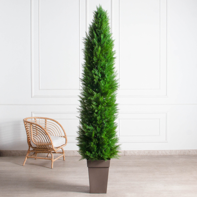 Т210/СЛ/4677(Пр)(Fix)(F) Туя искусственная Слим h210см_1