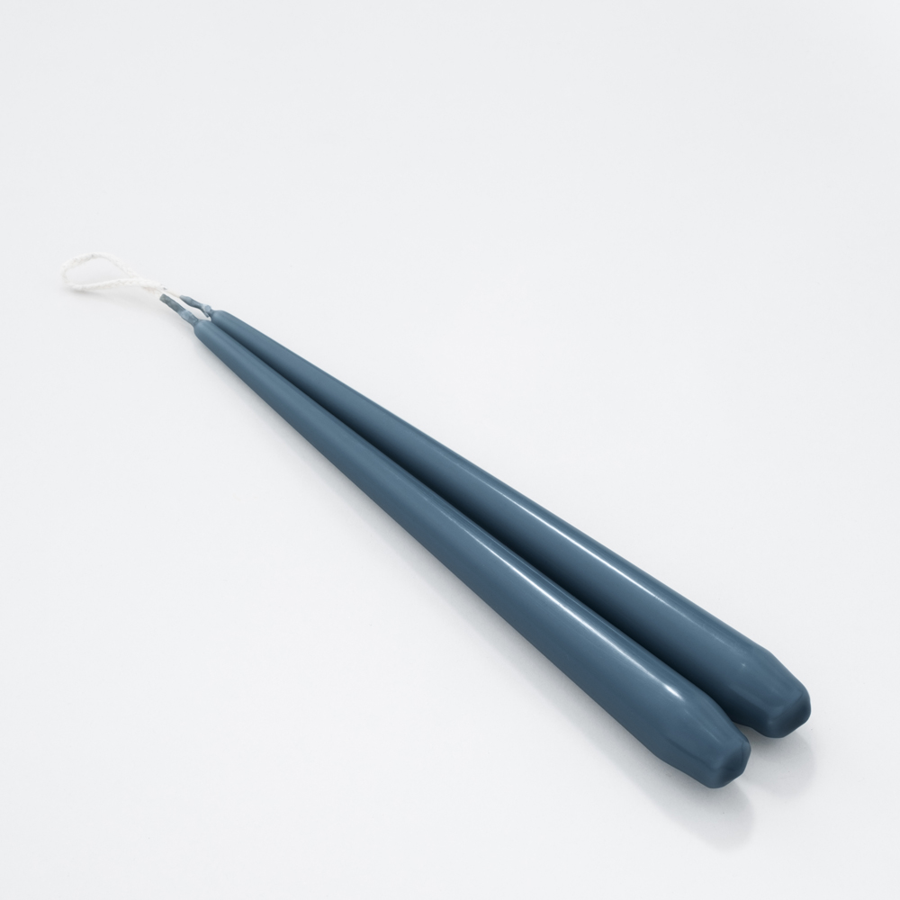 СК25-13(Fix)(F) Свеча коническая 25см Оттенок №13 (серо-синий) 2шт/уп_1