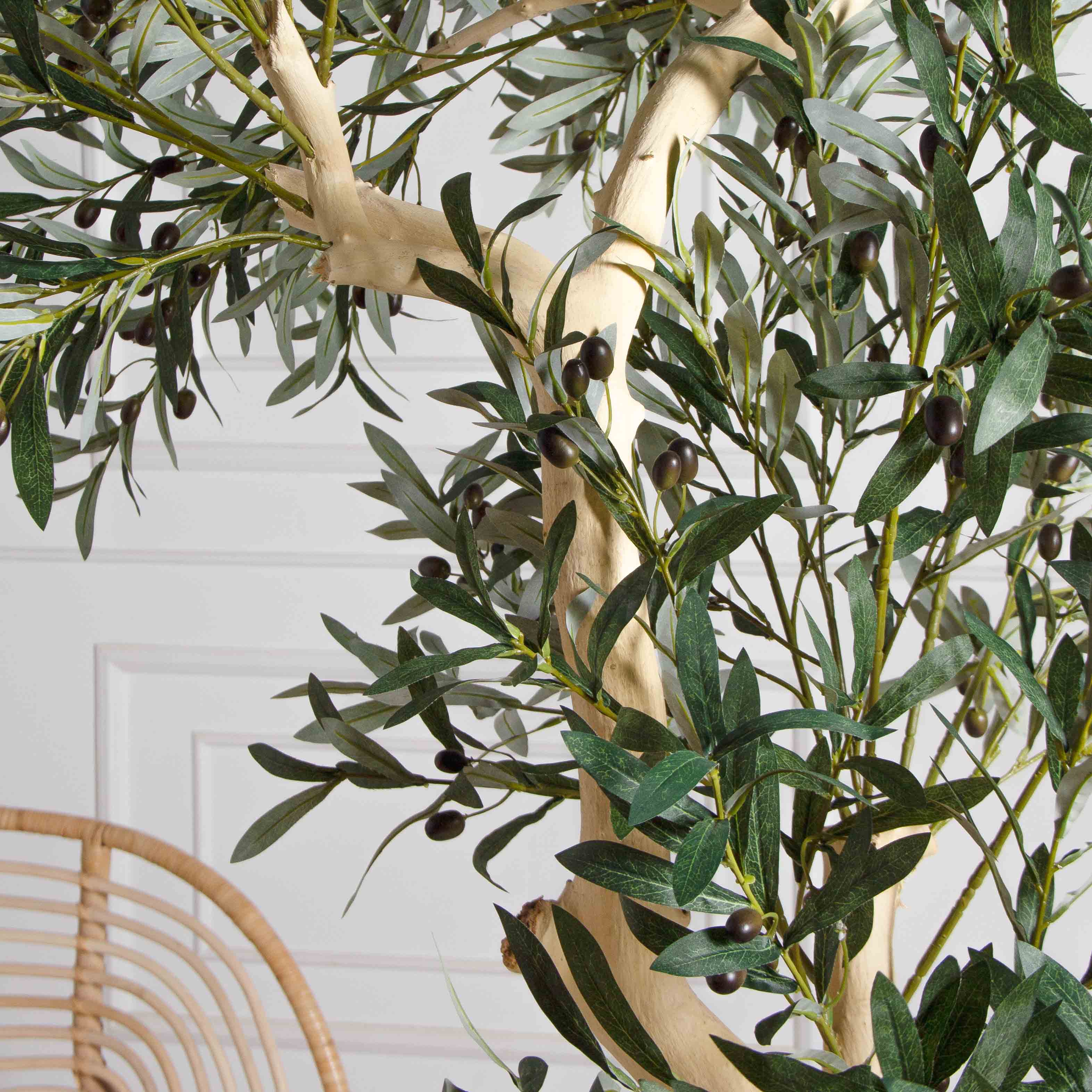 270/ДА/465(Пр)(Promo)(F) Оливковое дерево искусственное с плодами h270см d135х145см_4