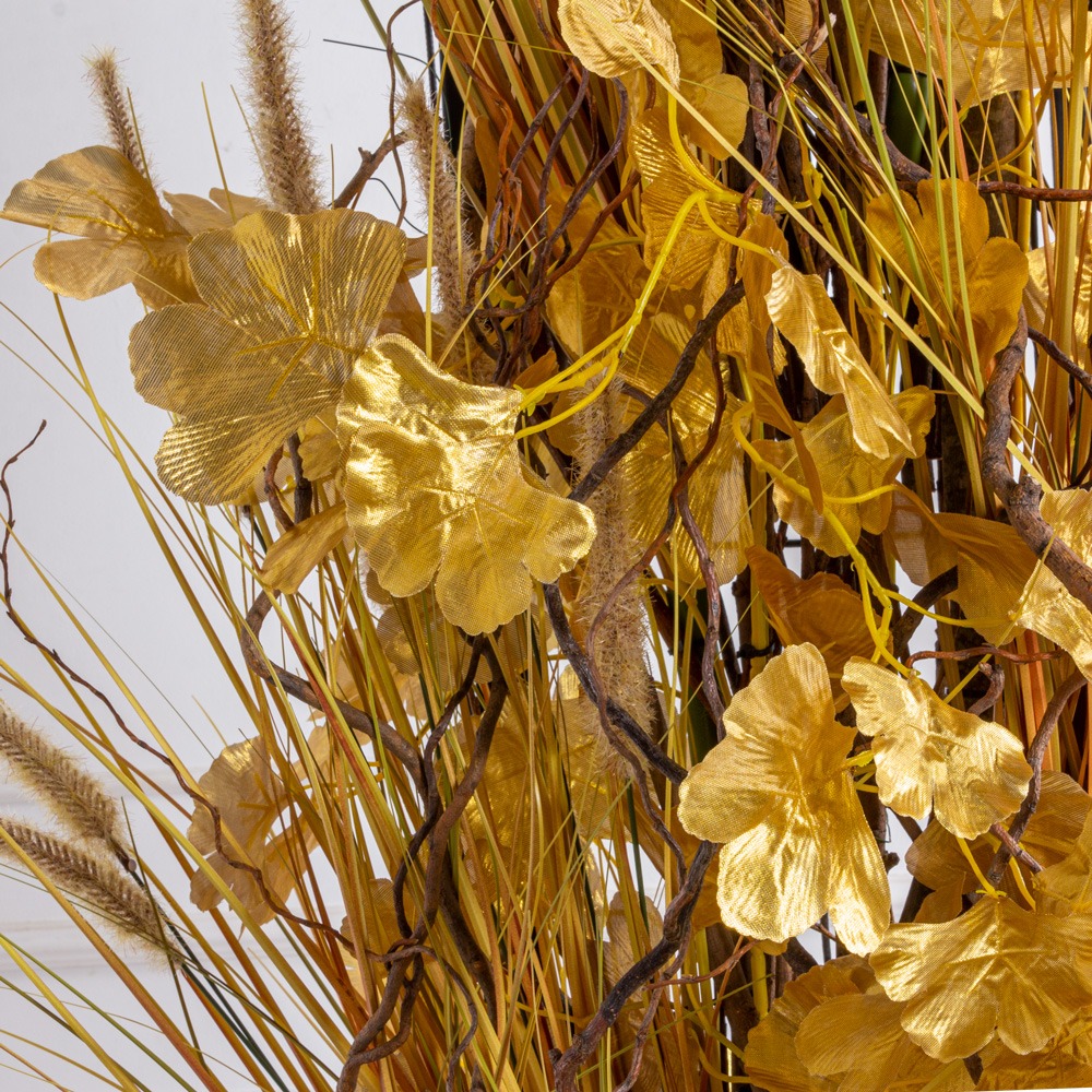 ДЛ171 (F) Декор входной группы h 280 см на стволах,пристенный, золото_6