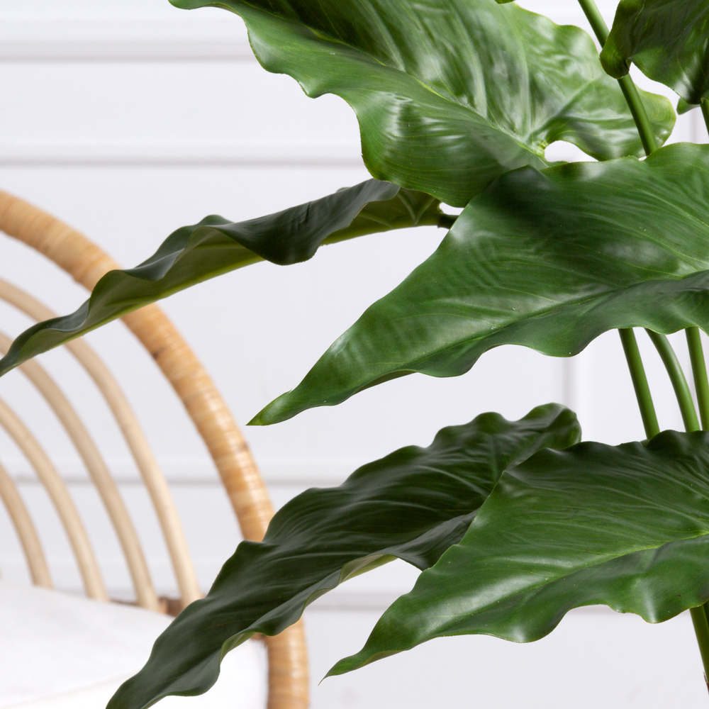 К055*2(F) Каладиум искусственный куст h55см (латекс) _2