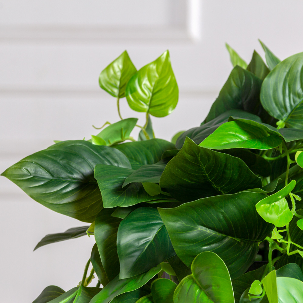 КЗ/09(з)(F) Композиция искусственная Потос ампельный (латекс) в кашпо_9