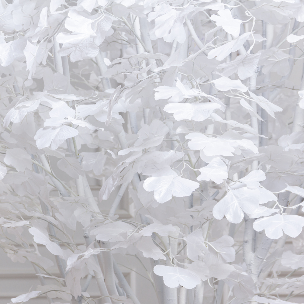 250Разб/РН/176(з)(Пр)(F) Гинкго искусственное разборное h250см, d190см, белое_2