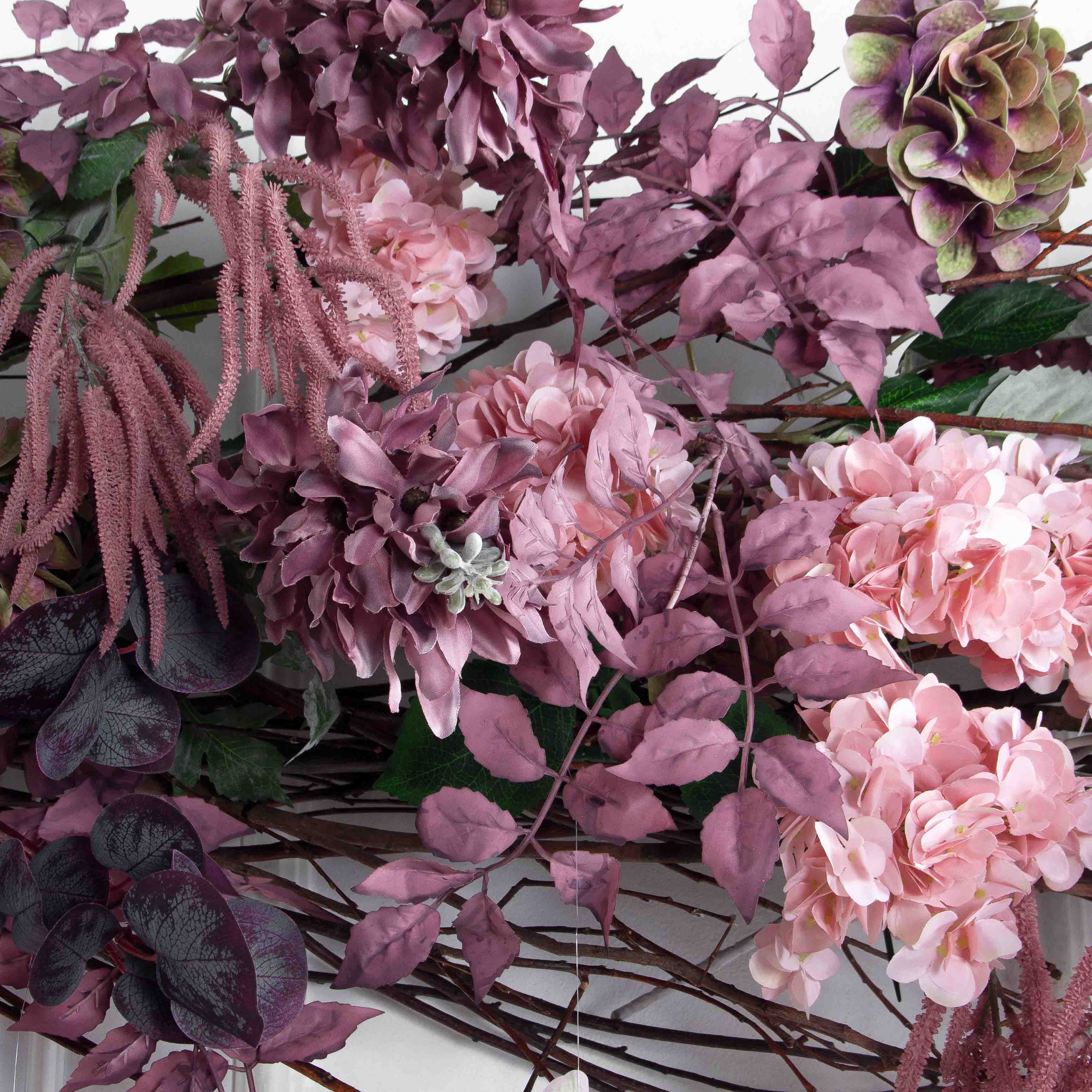 Л173(Пр)(F) Лиана искусственная пепельно-пурпурная L100см_4