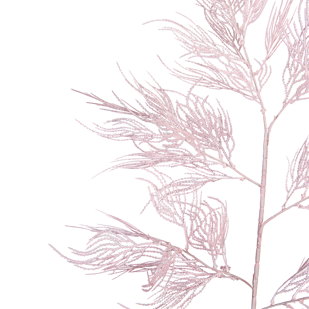 7143/0041-3/1 ветка Павлиньи перья h=105см (63+42) розовые_2