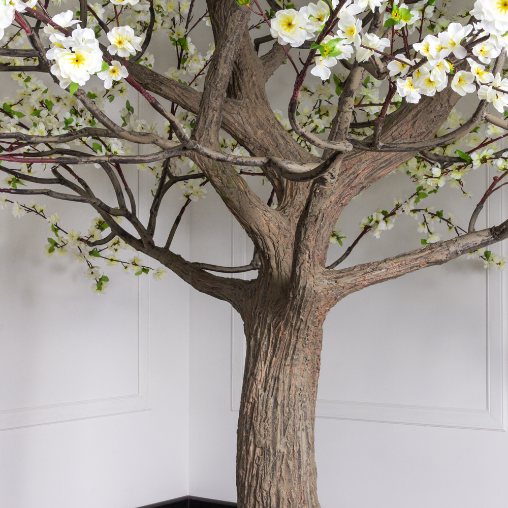 300разб/225(з) Сакура искусственная разборная h300см, белая_3