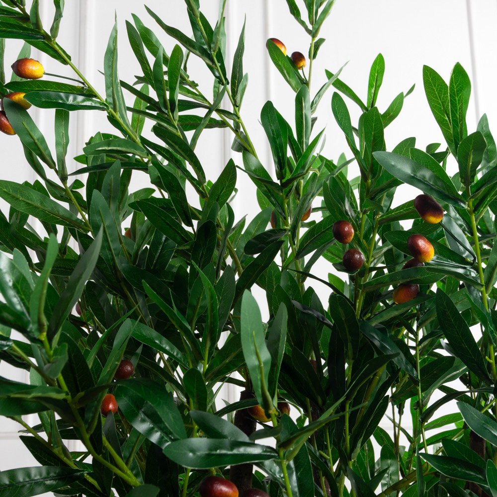 150/РН/АСС/465(з)(F) Оливковое дерево искусственное с плодами h150 d120см_7