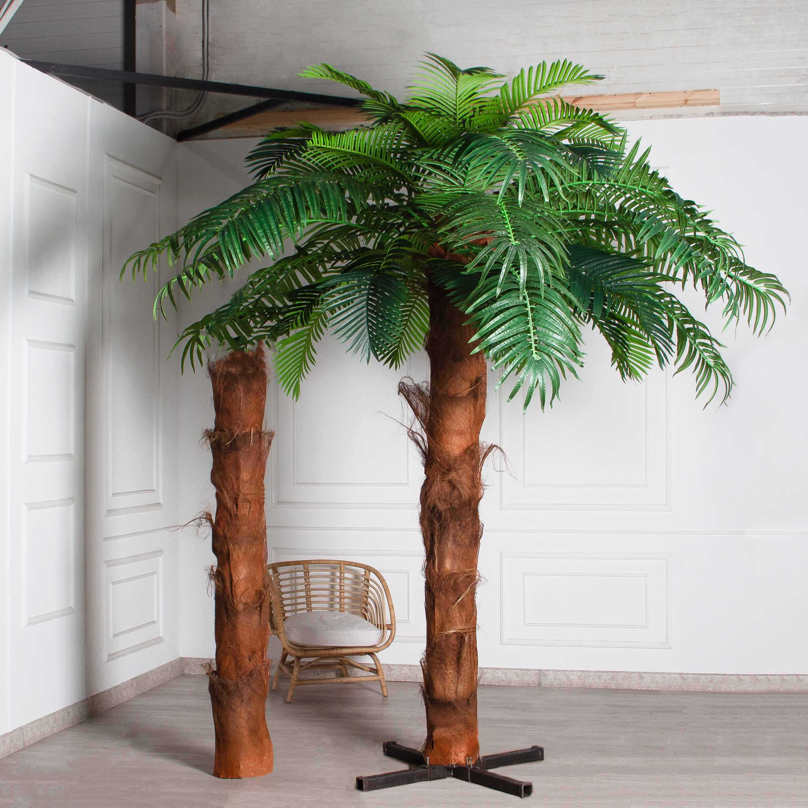 ПС450Разб/ТР/49Прем(Пр)(F) Пальма Арека искусственная h450см на мет.основании_3