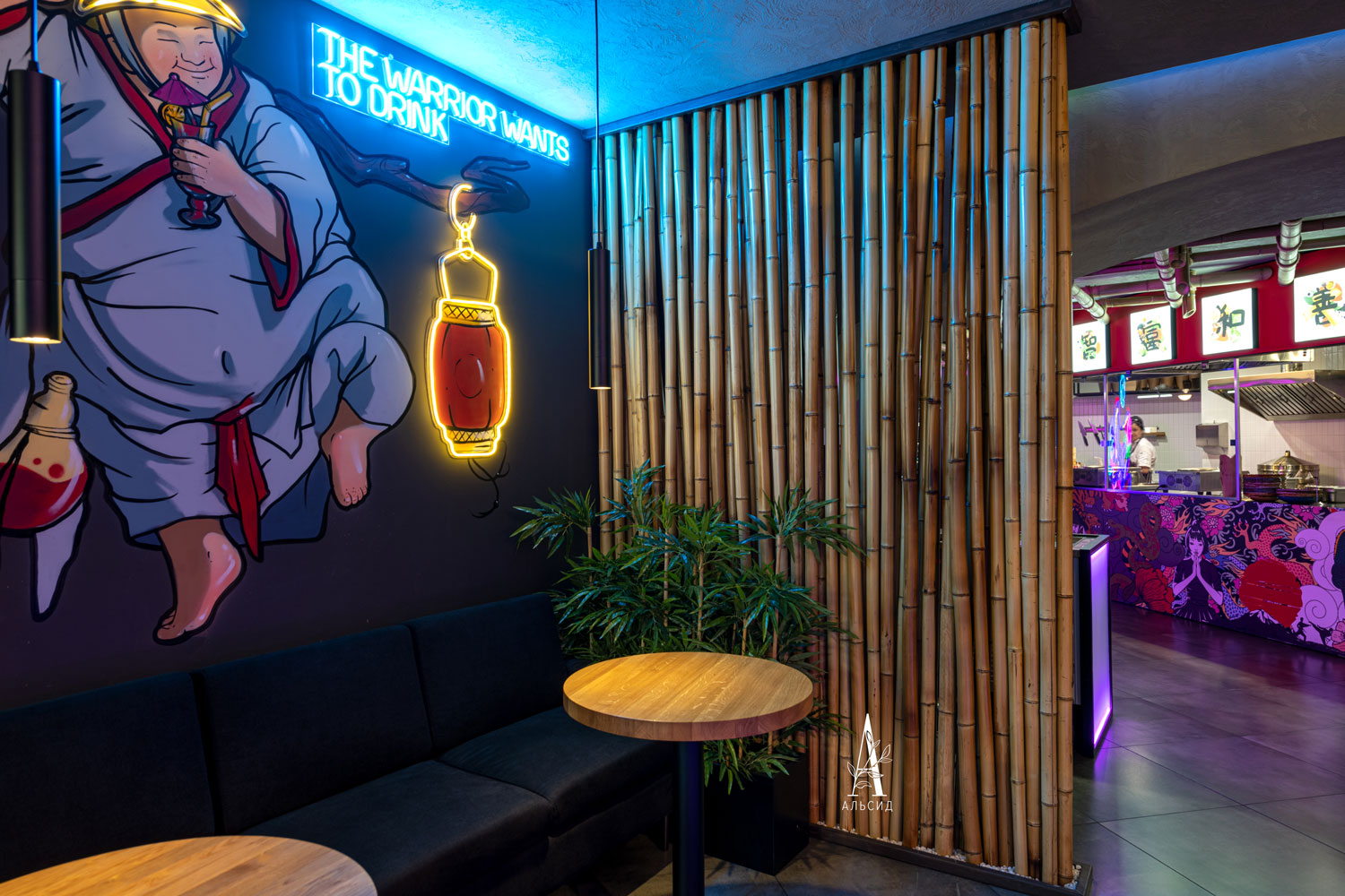 Ш75/75-1(з)(F) Ширма искусственная Бамбук h75см в кокосовом боксе 70х20х20см_8