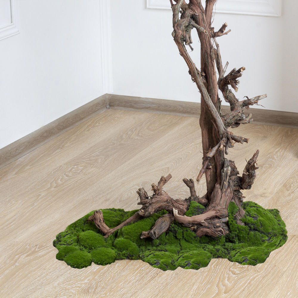 160/ОС/491 Сакура искусственная h160см на основании, бело-розовая_3