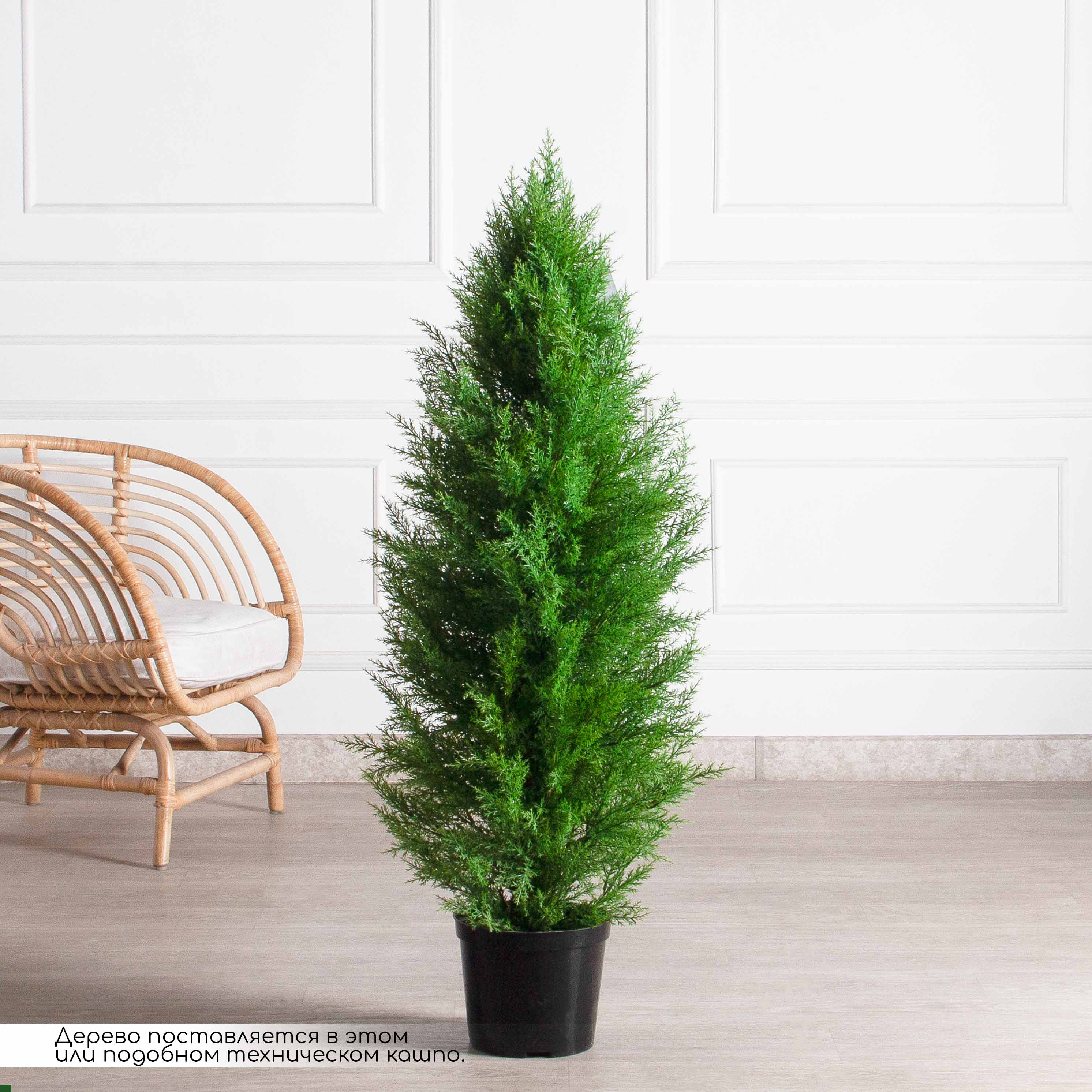 Т100/СЛ/4677(Пр)(Fix)(F) Туя искусственная Слим h100см_2