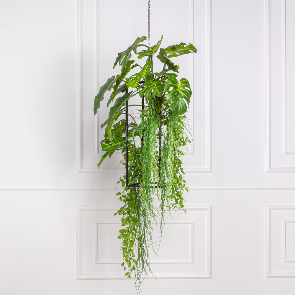 КМП4 Композиция Тропический микс h55-60см на металлической подставке h55см_2