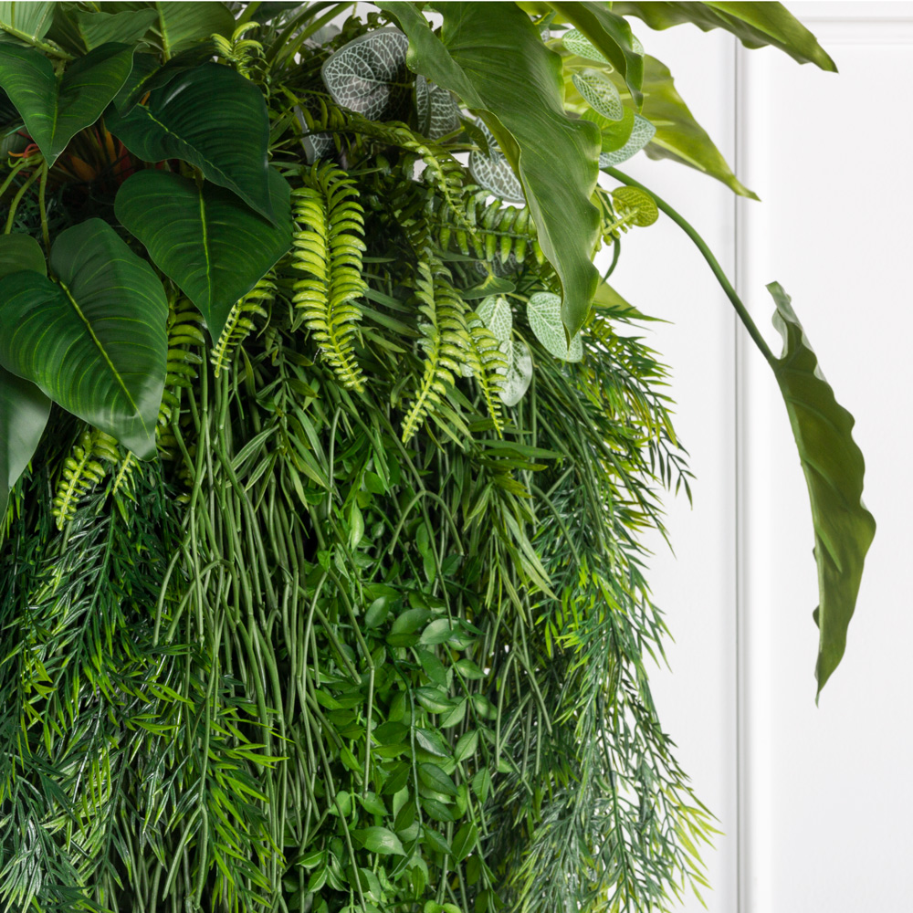 ККД30/310(Пр)(F) Кокедама искусственная зеленый микс d30см_2