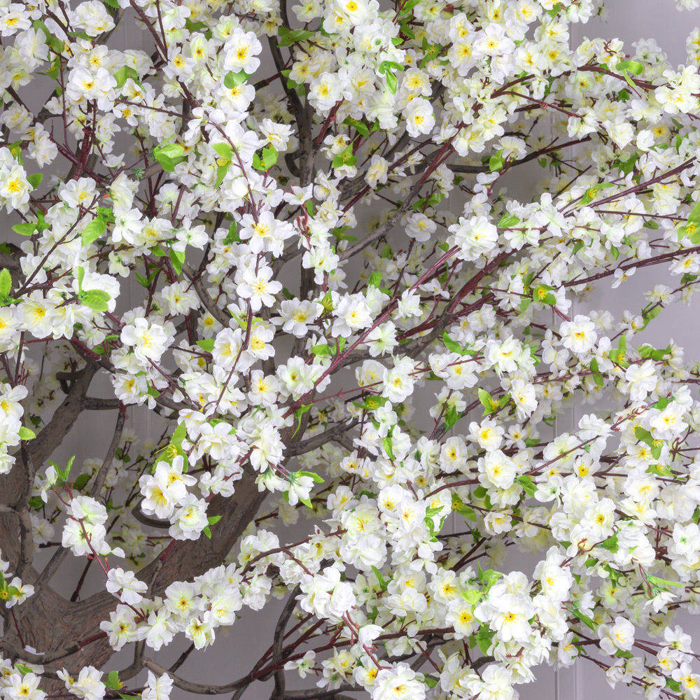 300разб/225(з) Сакура искусственная разборная h300см, белая_2