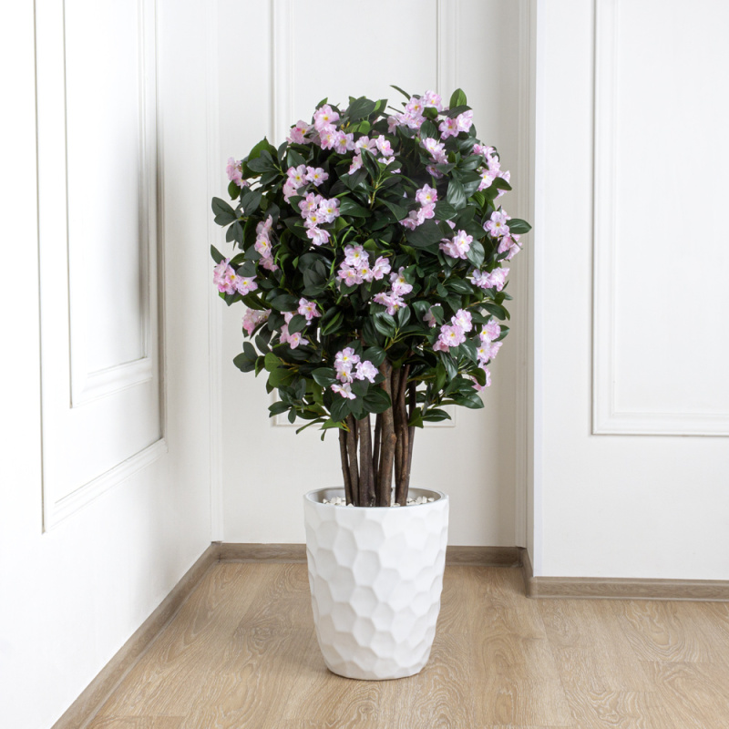 120/РН/439 Жасмин искусственный цветущий, h120см_14