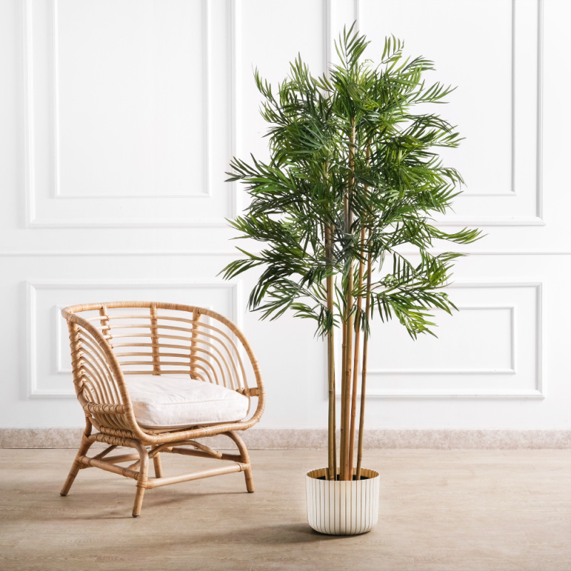 160/355(FixS)(Пр)(F) Бамбук искусственный узколистный 6 стволов, h160см_1