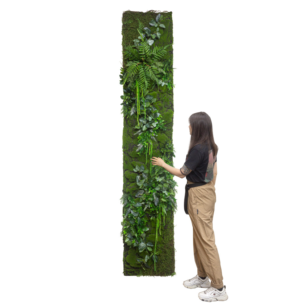 Фитостена 82 с зелеными камнями_5