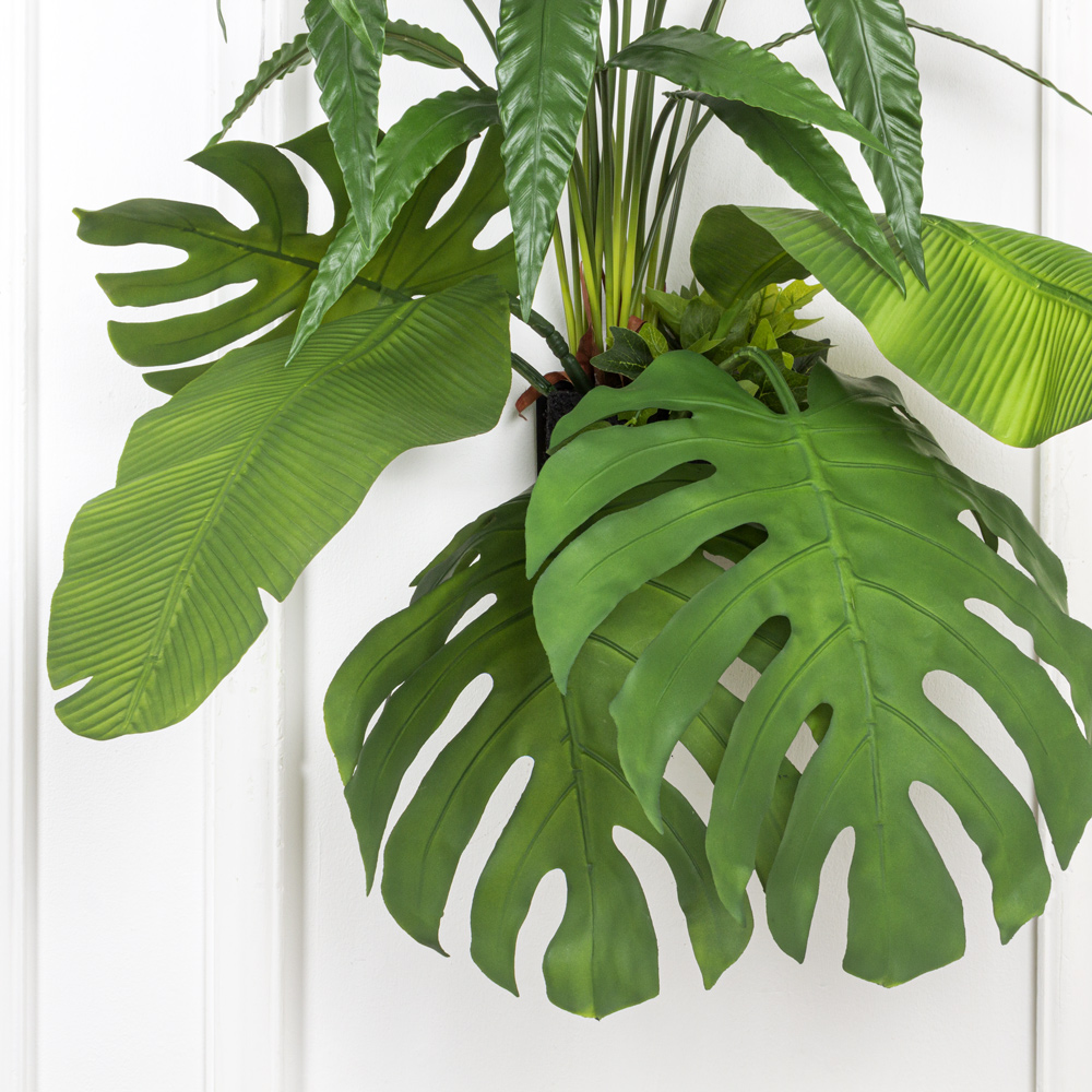 БК 30(Promo) Композиция с листом банана на блоке 15*h10см_7