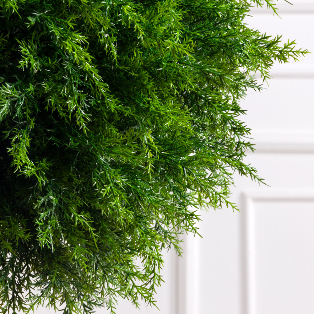 050/ШТ/467(F) Туя искусственная шар Платинум h95см, d50см_11