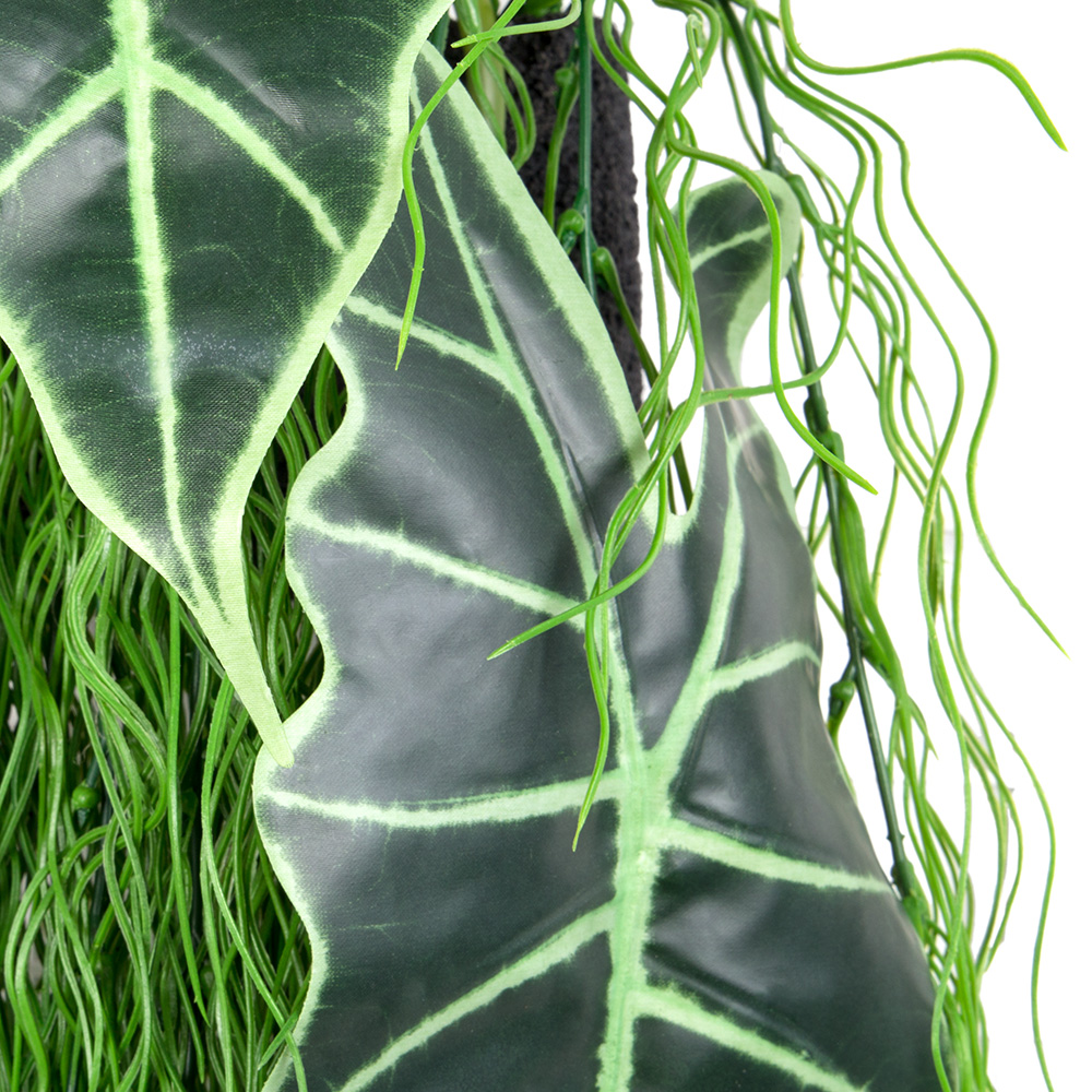 БК 02 Композиция с ампельной травой на блоке 15*h10_3