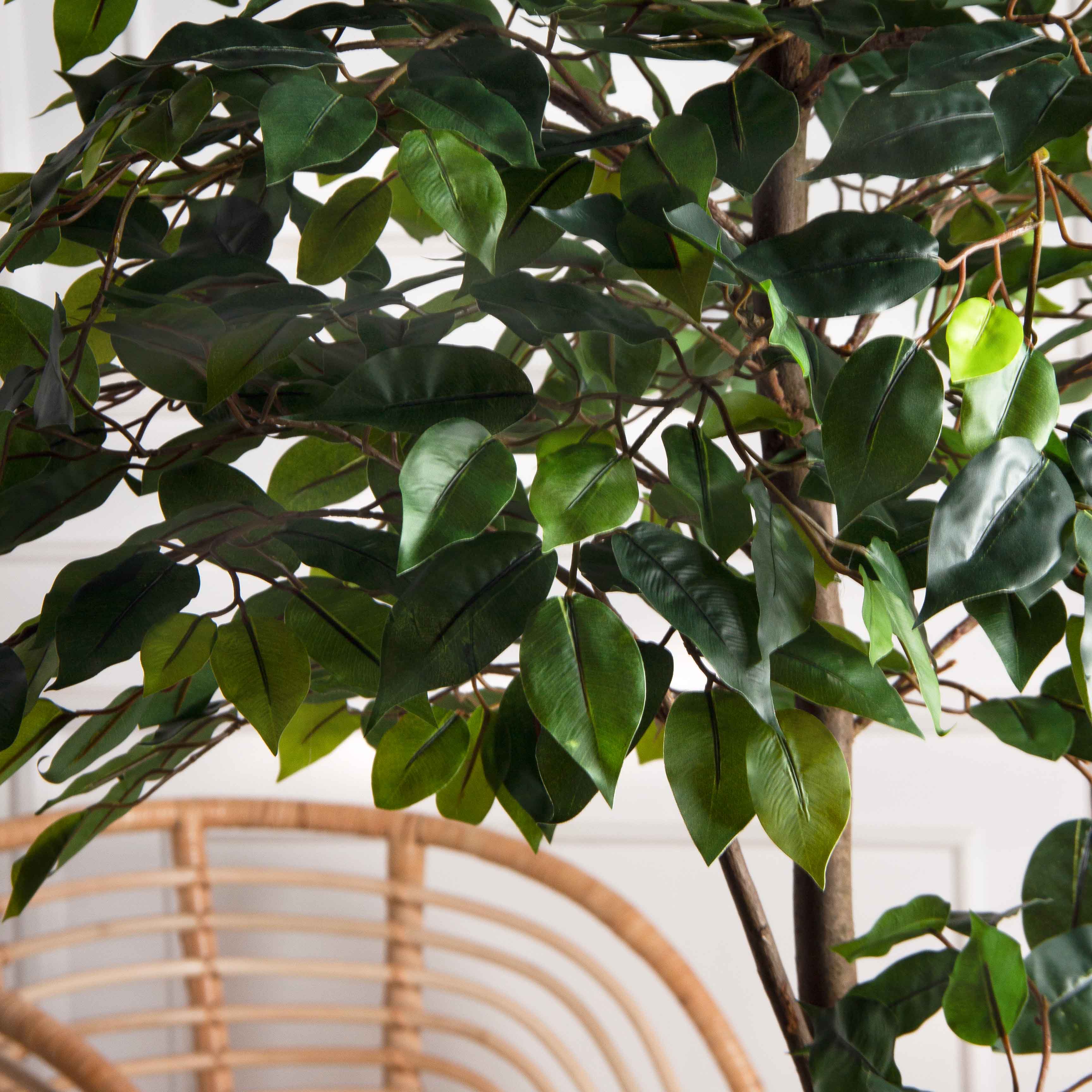 170/Р/34(з)(F) Фикус искусственный h170см в кашпо_6