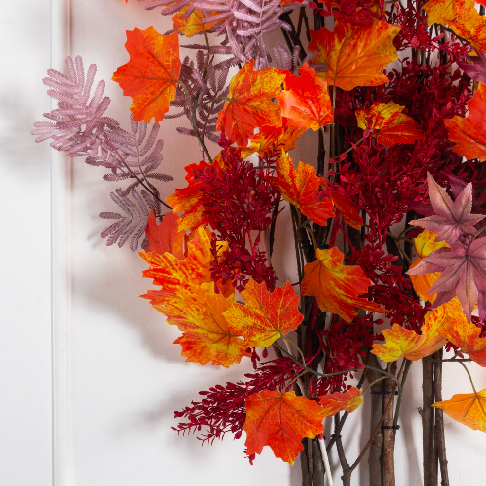 Л82-1/2(з)(F) Лиана искусственная осенняя L88см,ширина 50см_5