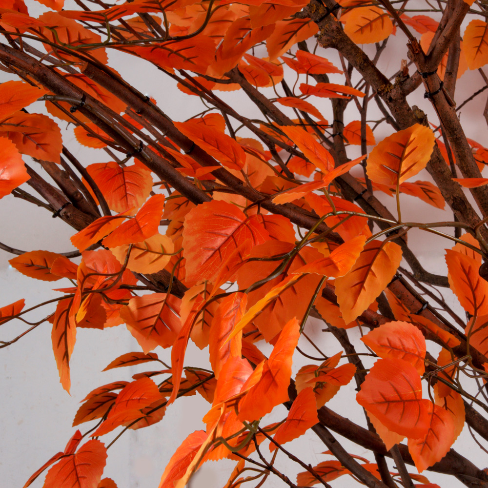 310Гбст/разб/РН/635(F) Осина искусственная  h310см d250см, оранжевая_4