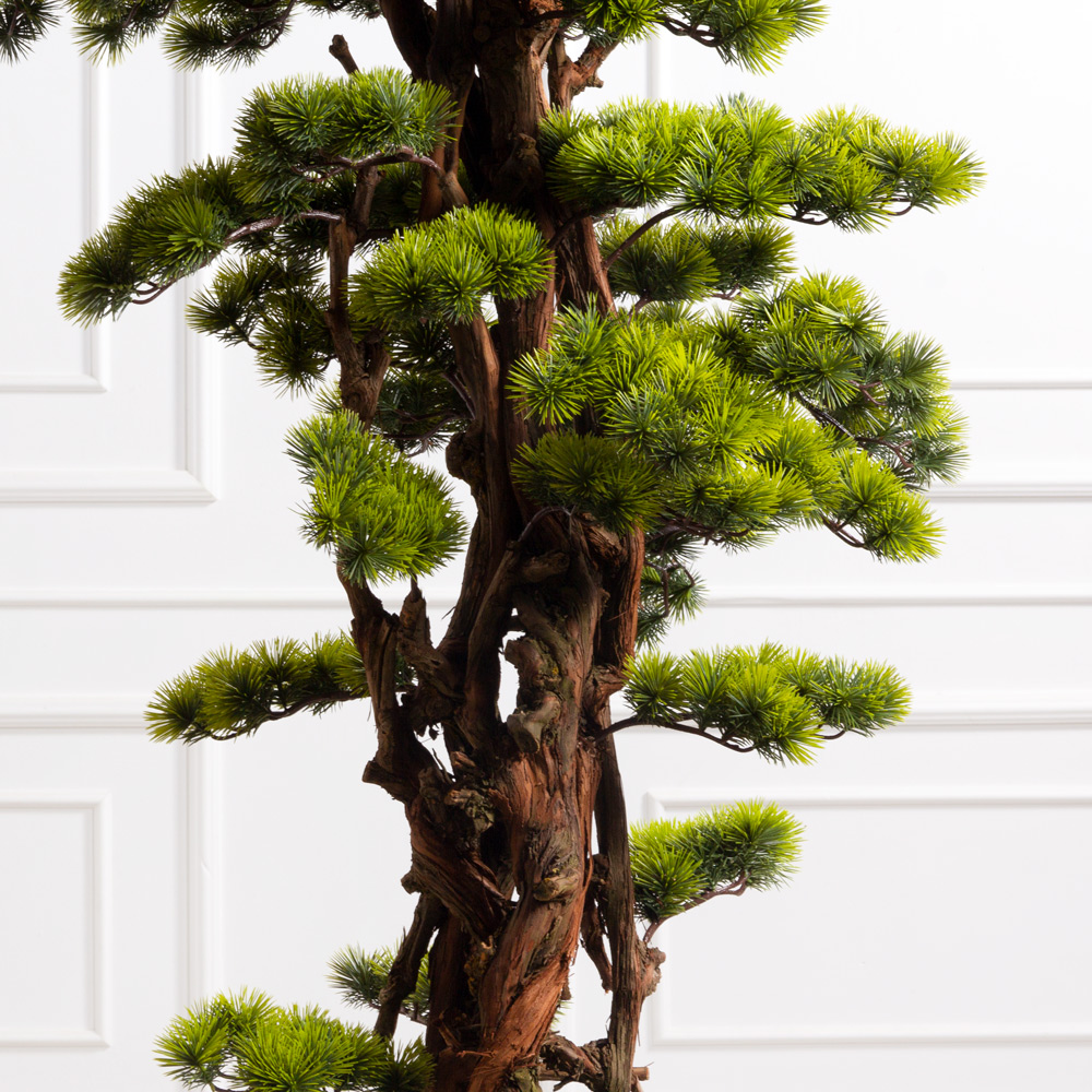 БС195/2К/ОС/3000(з)(F) Бонсай искусственный Сосна h195см_2