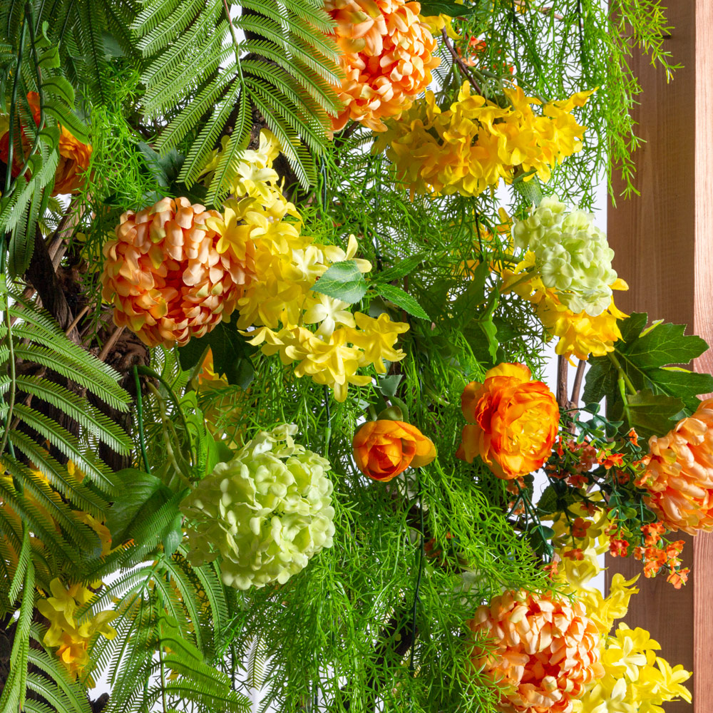 Ш235/60(F) Ширма декоративная двухсторонняя в раме 110хh235см_2