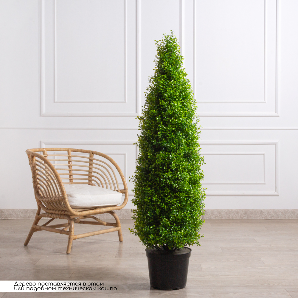 СК140/228-1(з/УУ)(F) Самшит искусственный конус Премиум h140см_1