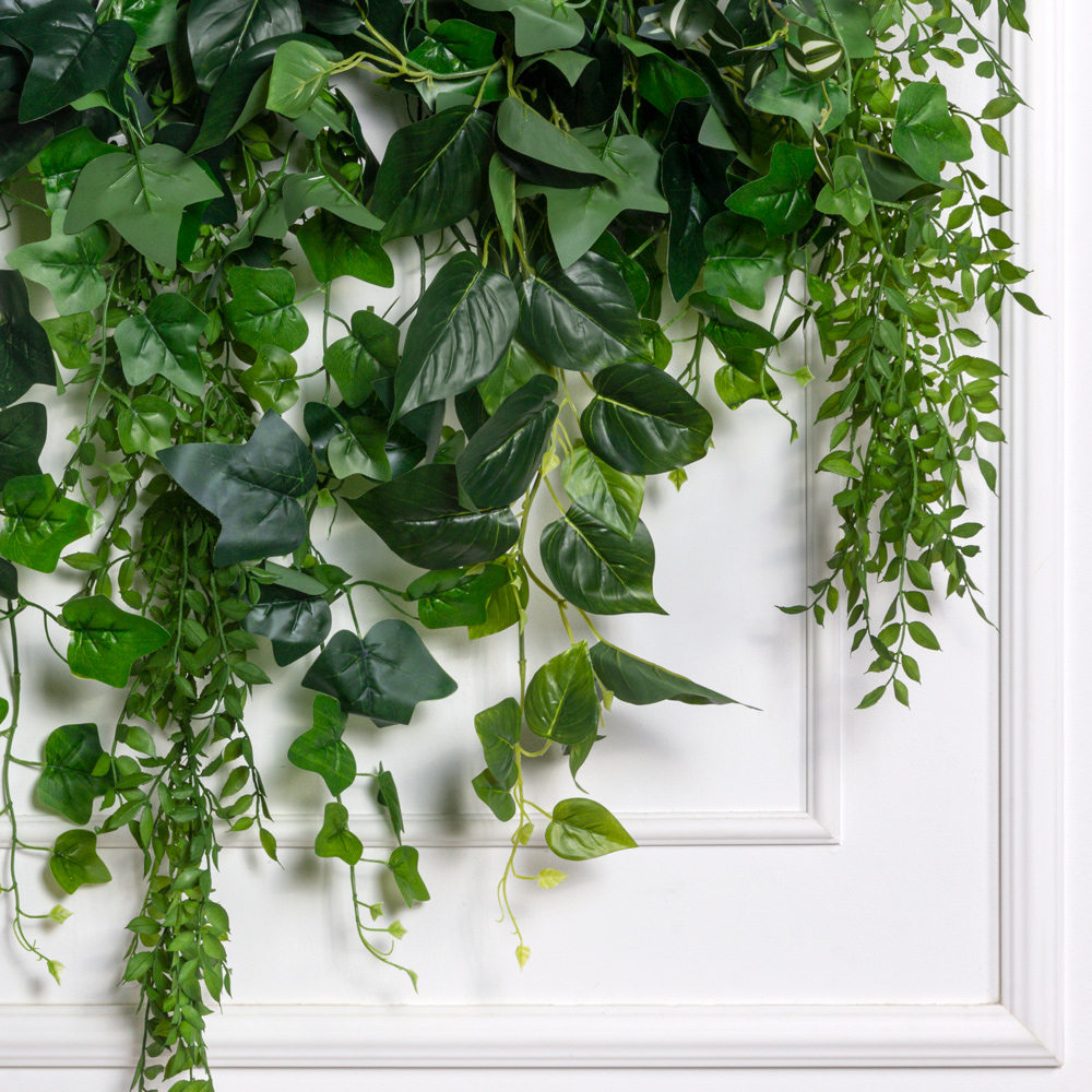 Л79-1(Пр)(F) Лиана искусственная с традисканцией L100см, свес 65см_2