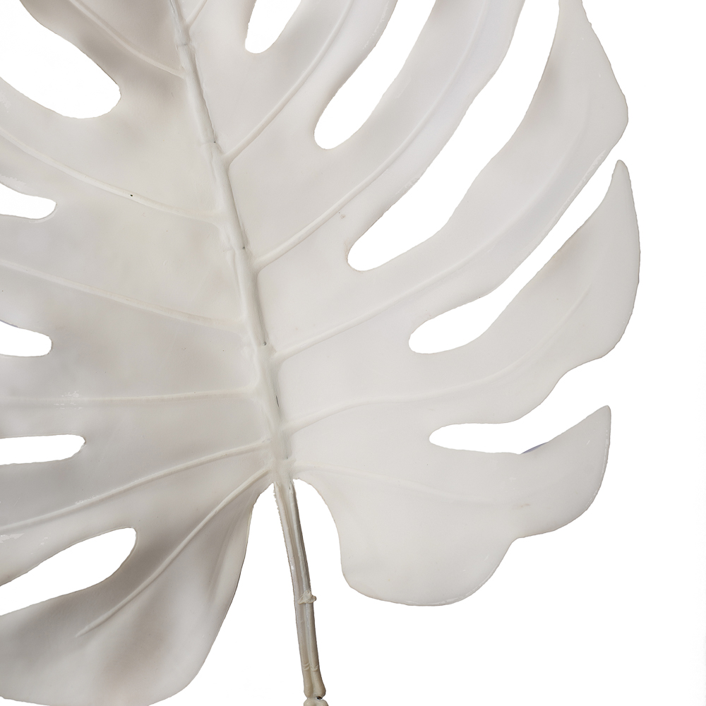 7143/0030-6/23 лист Монстеры большой h=90см (40+50) белый_2