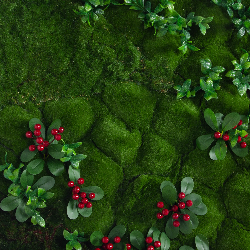 ФП20-4(з)(F) Фитопанно искусственное d100см в светлой раме_7