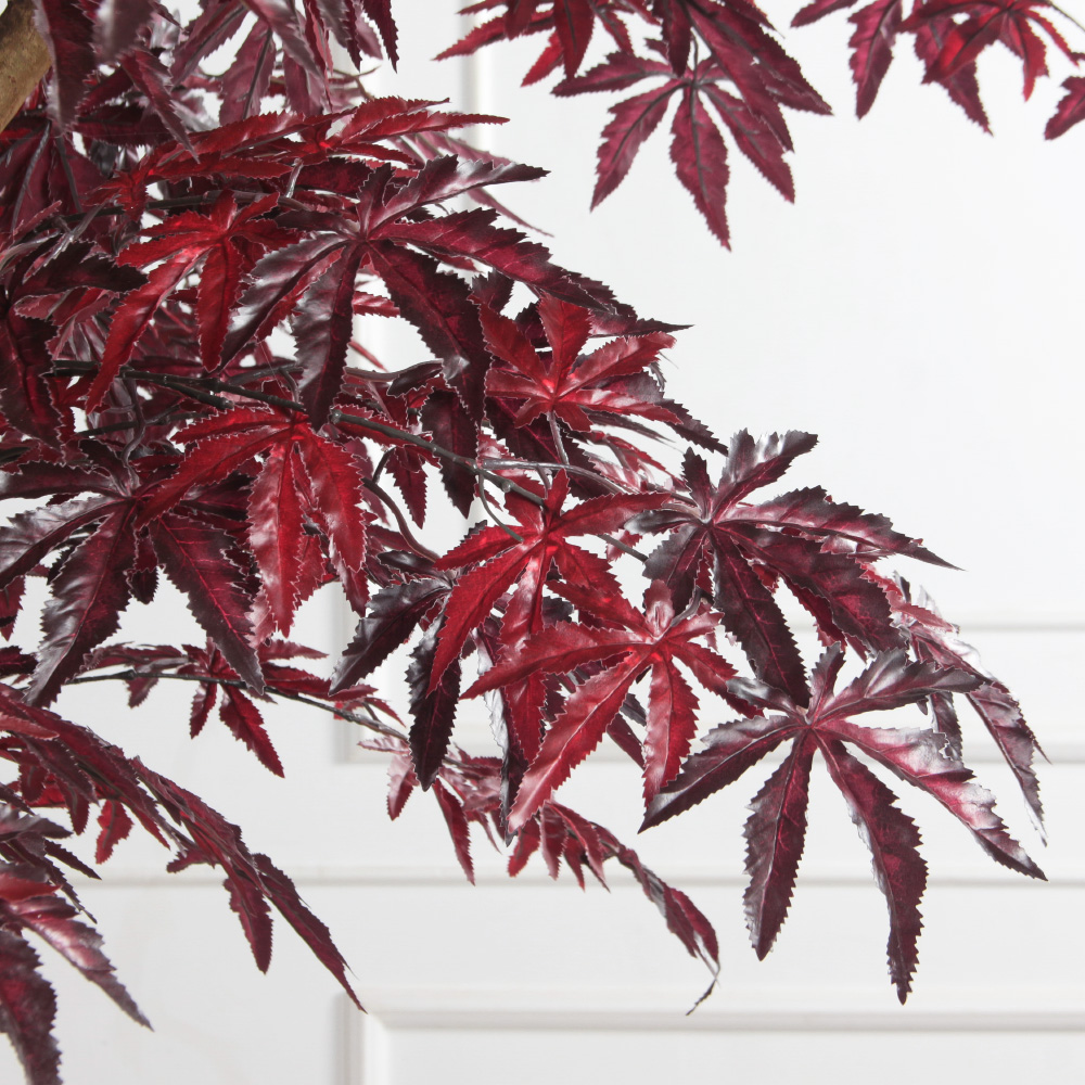 280/РН/400(з)(F) Клен искусственный бордовый h280 d190*130см, латекс_3