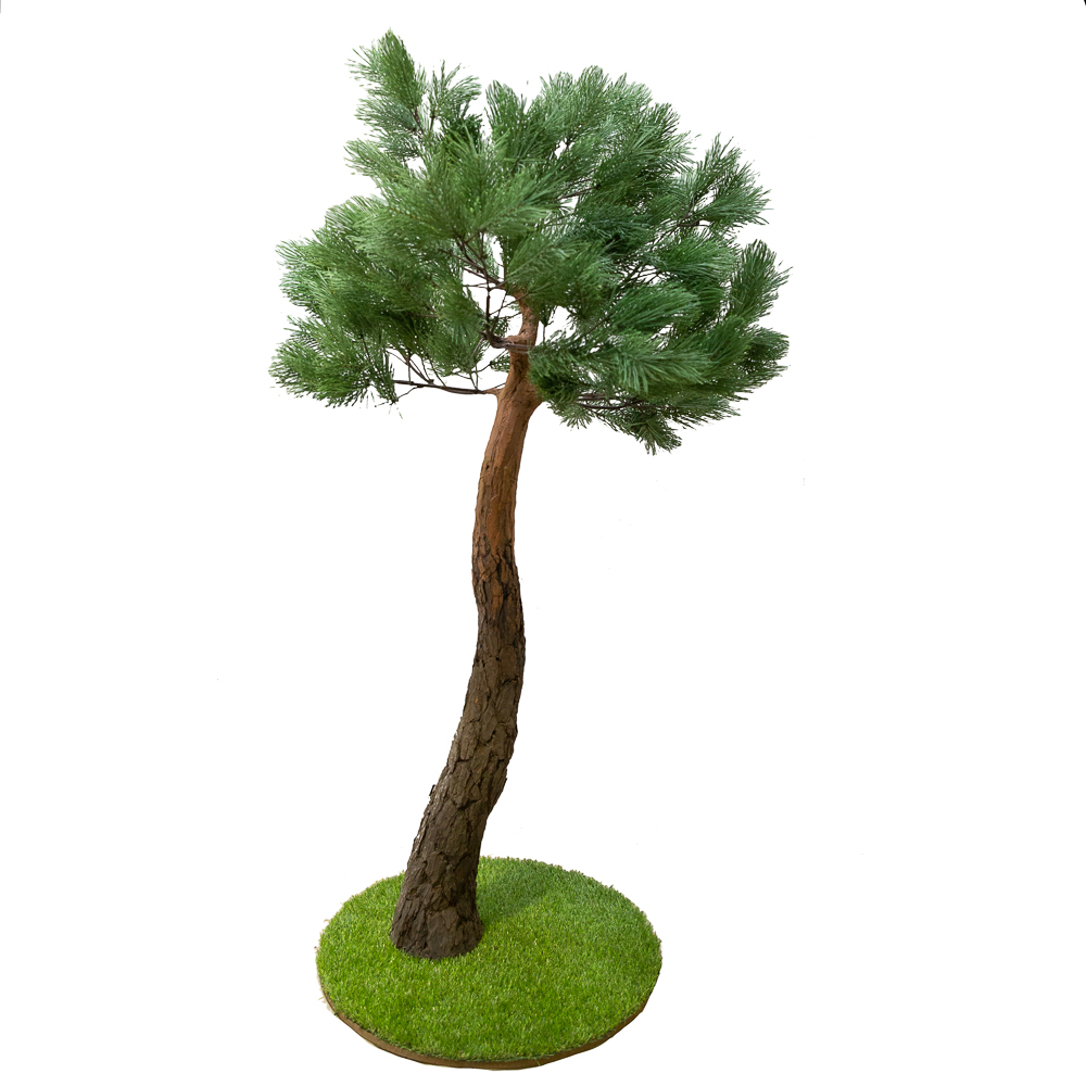 160Разб/Нат/224(з.) Сосна с натуральной корой h160см_2