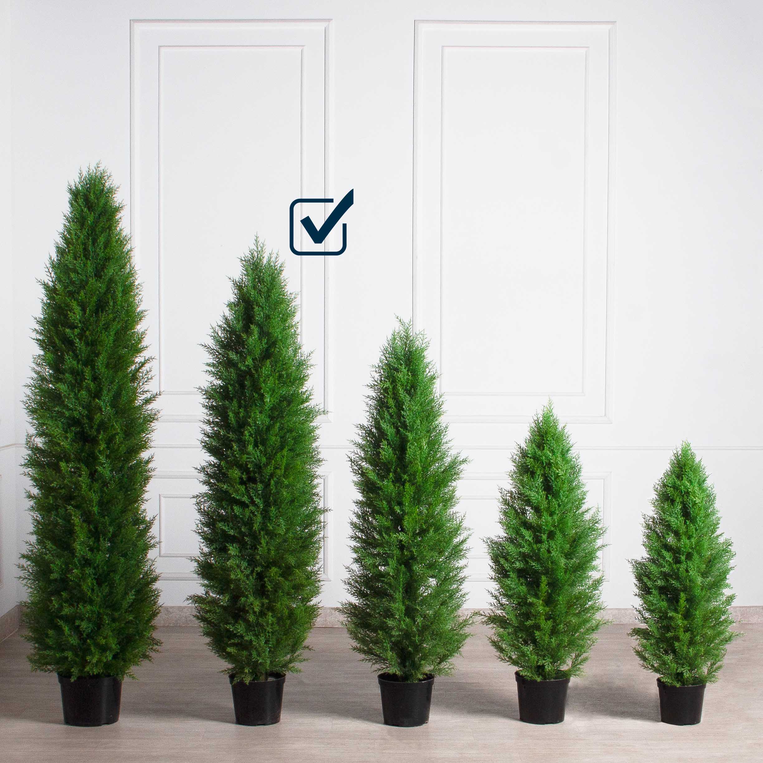 Т180/СЛ/4677(Пр)(Fix)(F) Туя искусственная Слим h180см_8