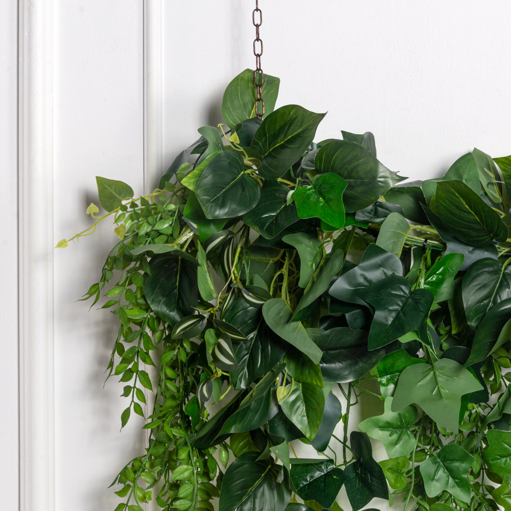 Л79-1(Пр)(F) Лиана искусственная с традисканцией L100см, свес 65см_1